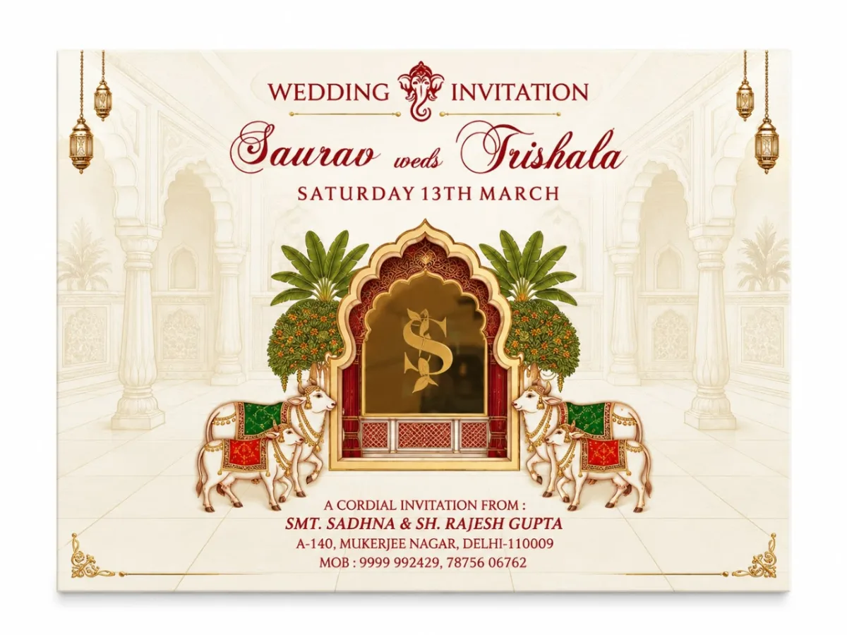 Wedding card