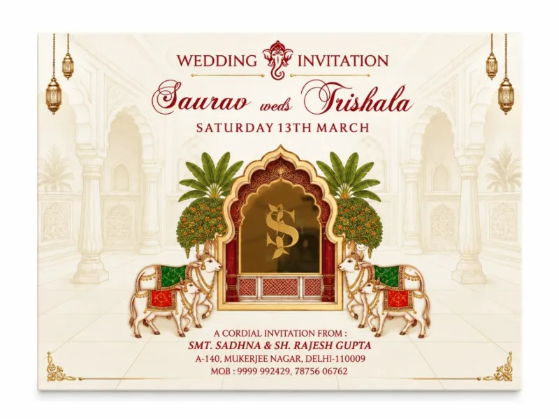 Wedding card