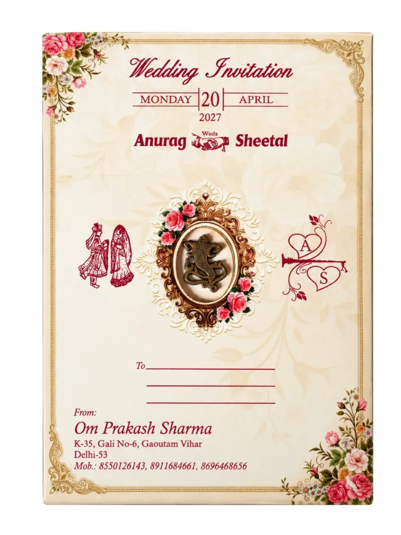 Wedding card