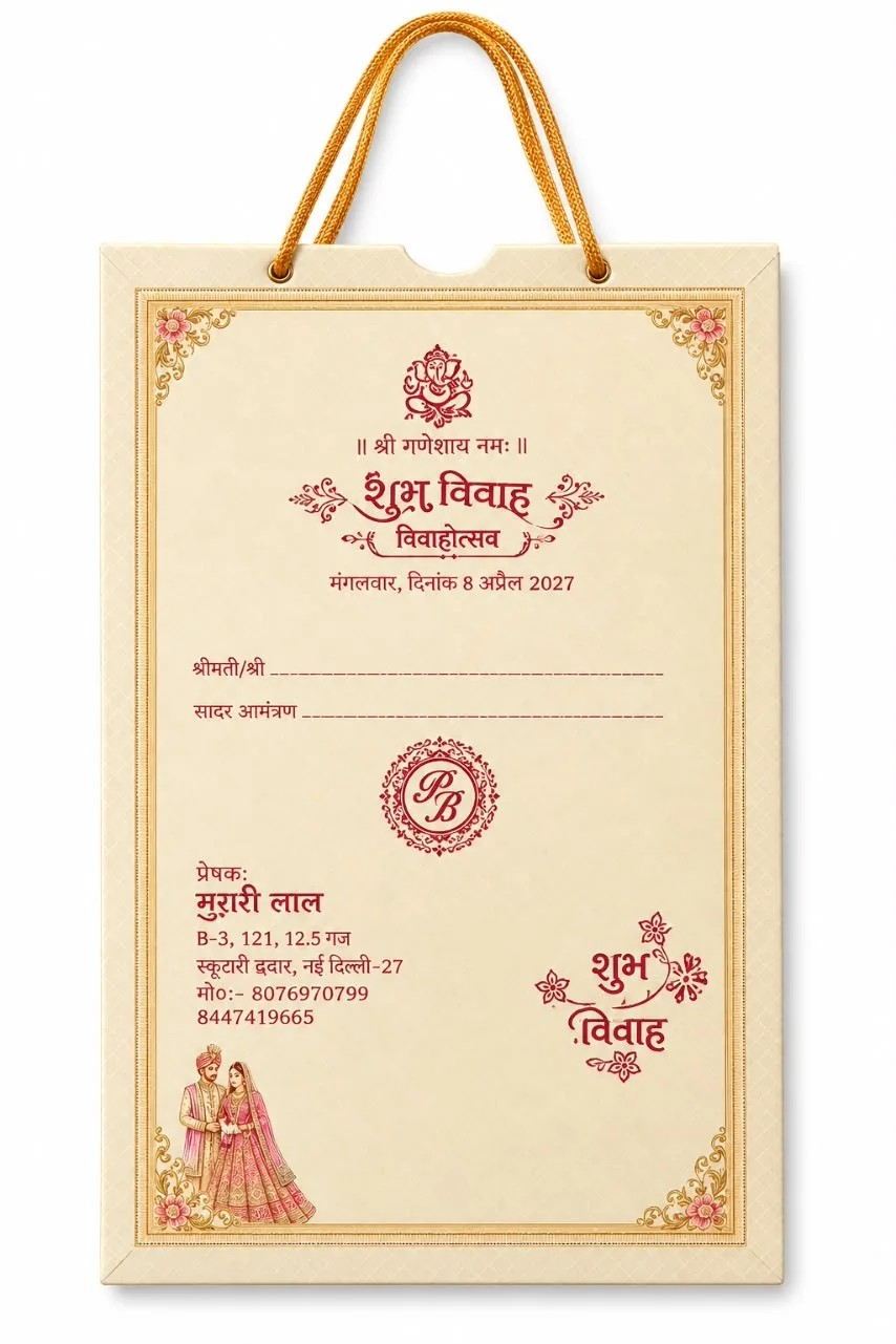 Wedding card