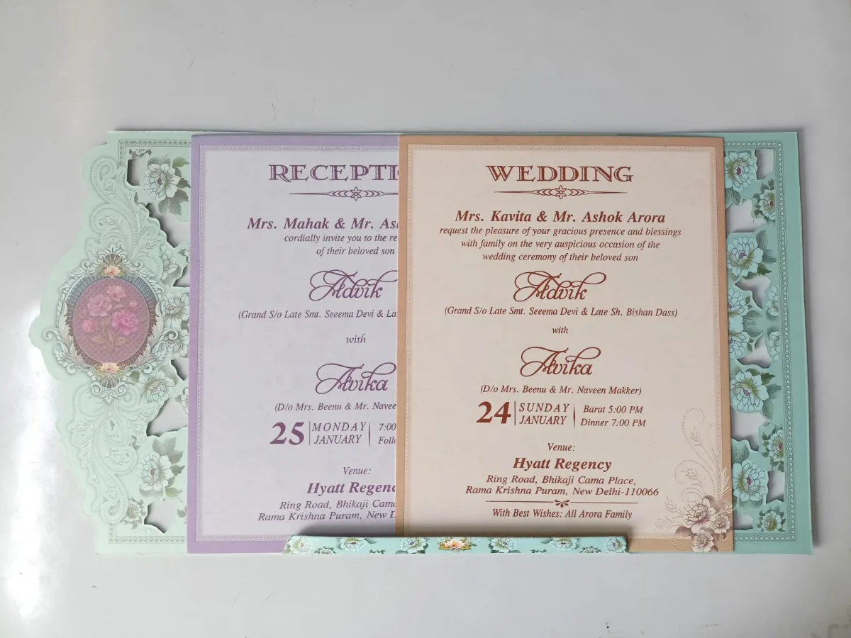 Wedding card