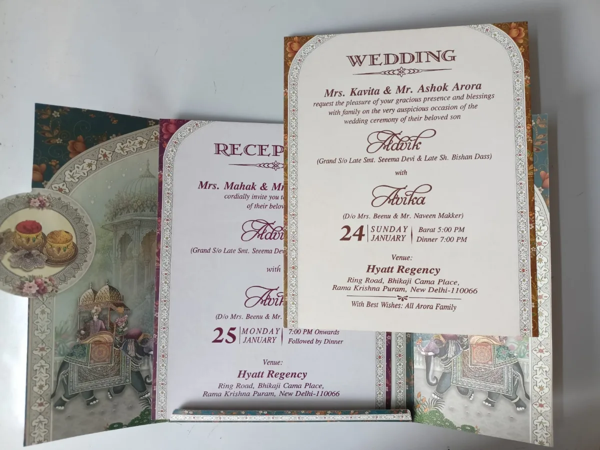 Wedding card