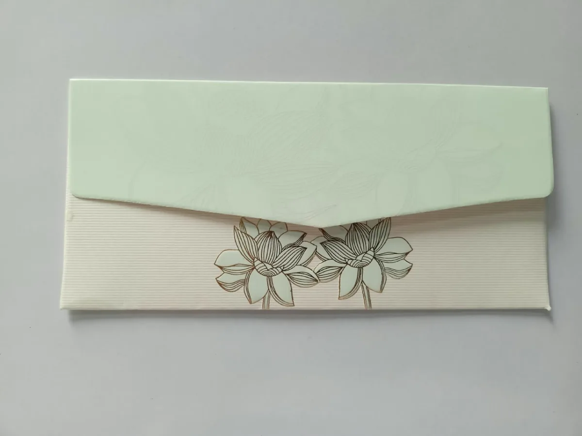 Wedding card: view 2