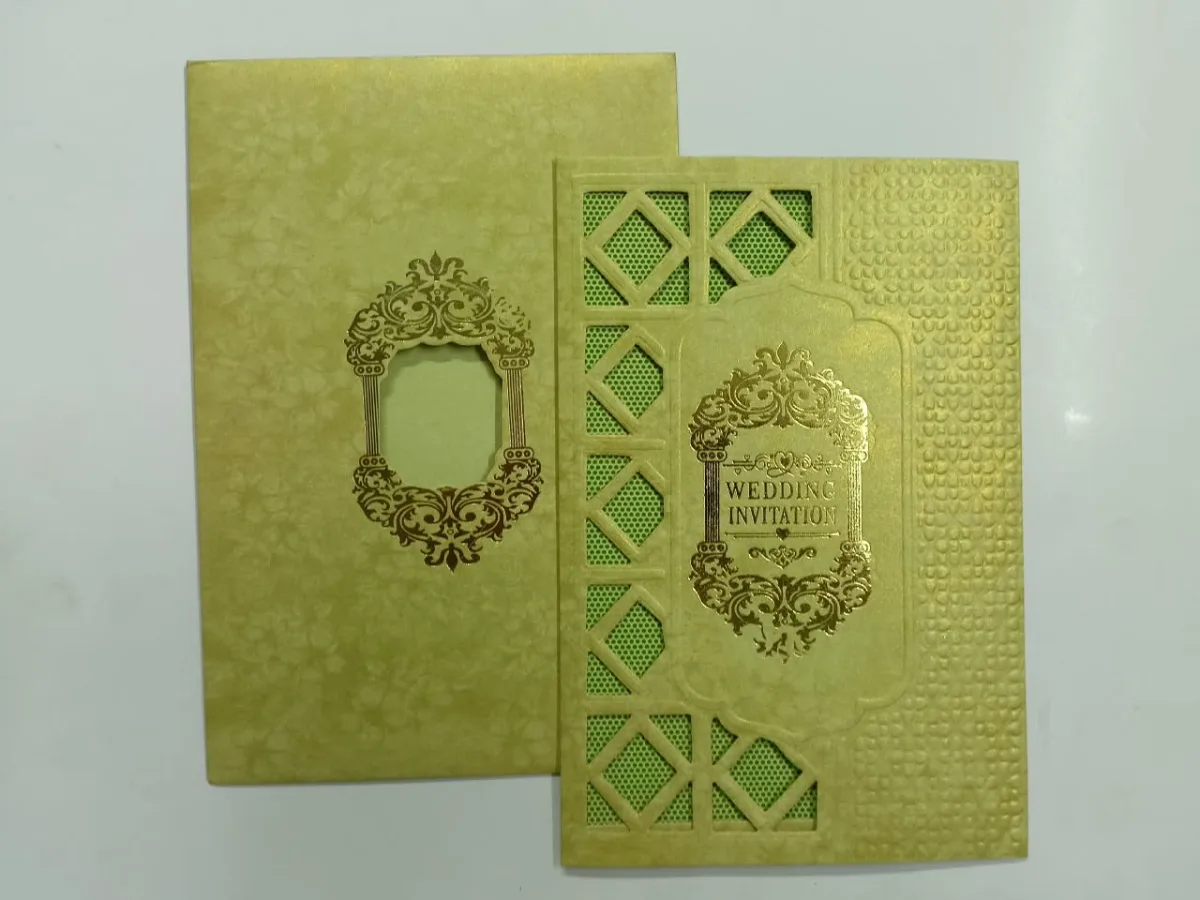 Wedding card: view 2