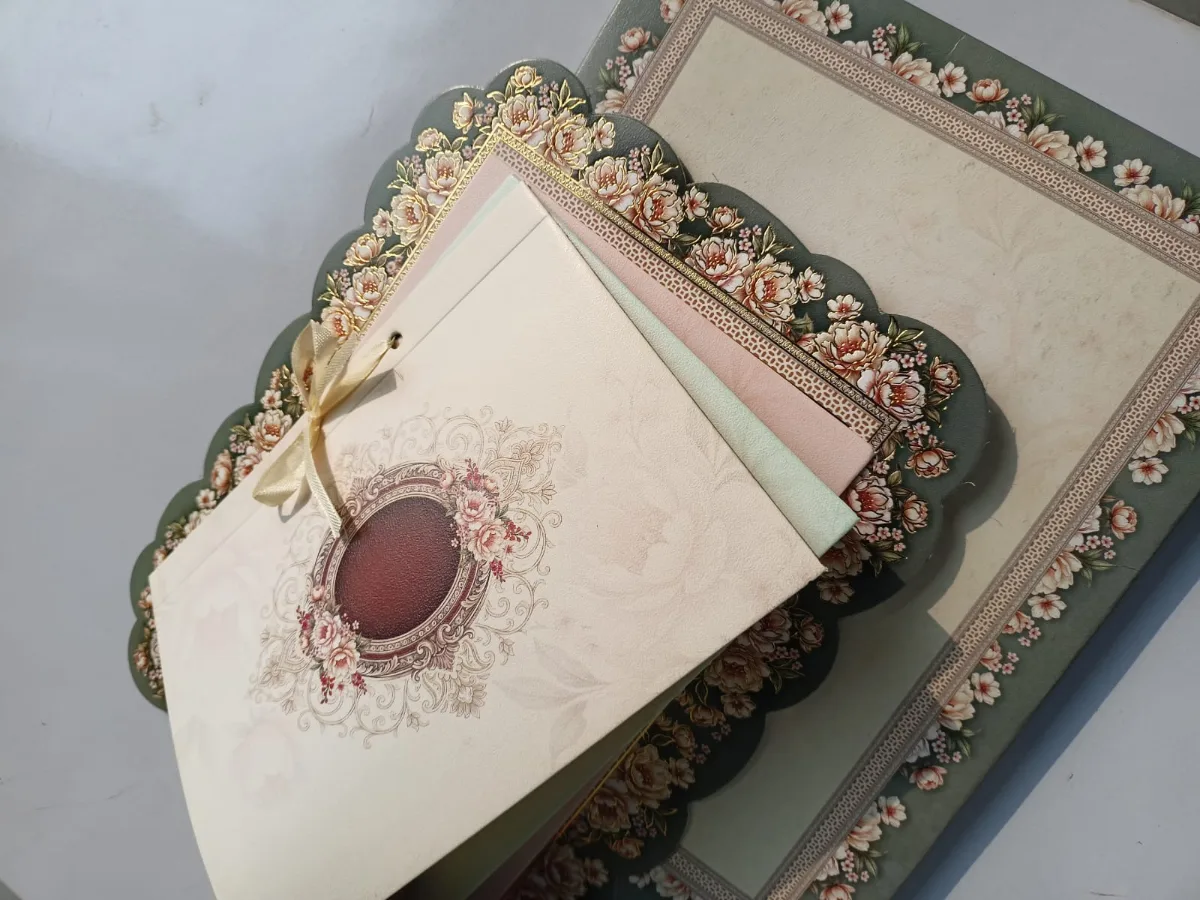 Wedding card: view 2