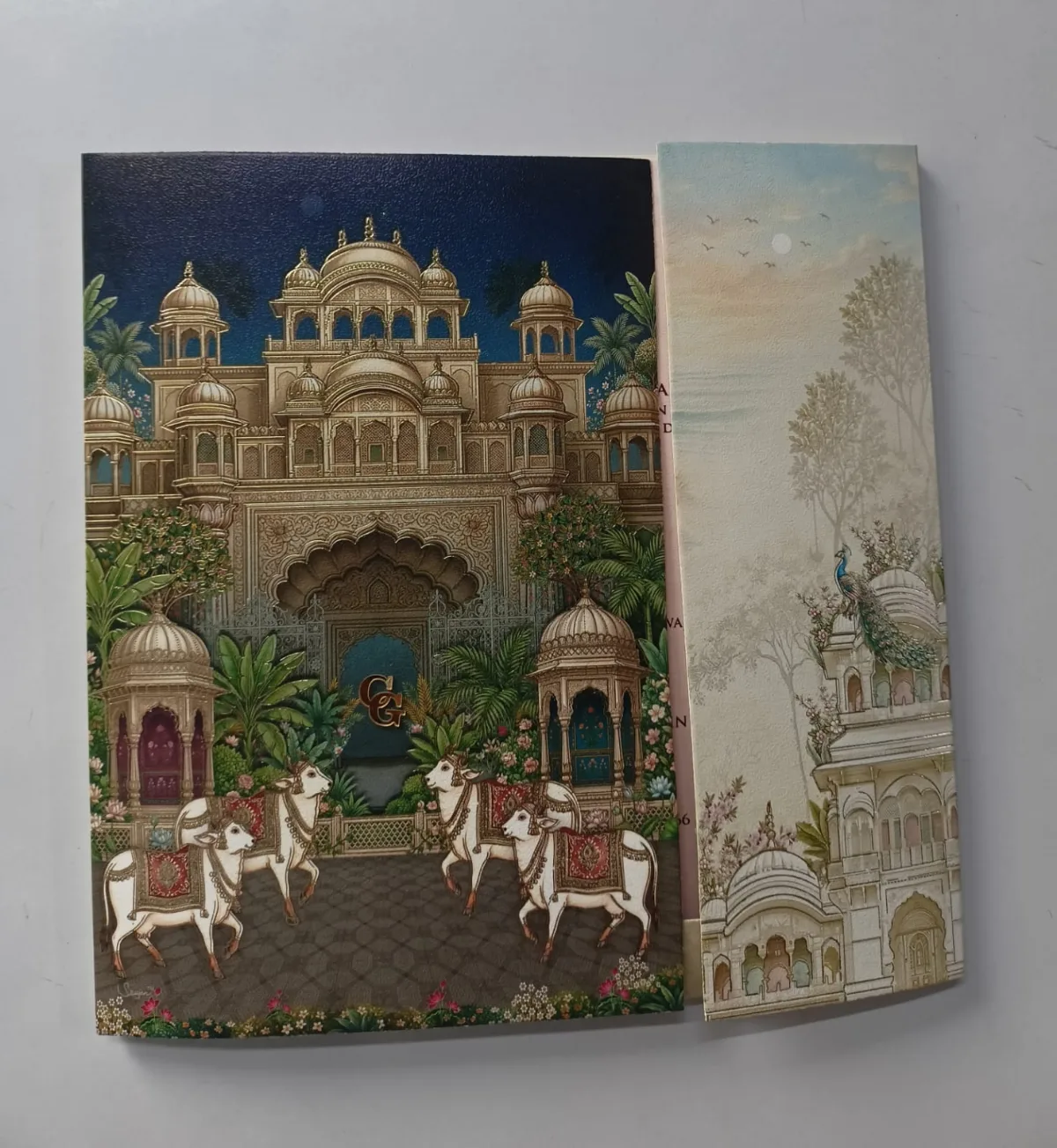 Wedding card: view 2