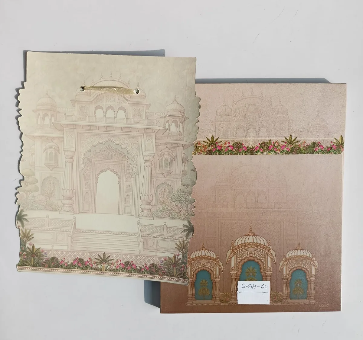 Wedding card: view 3