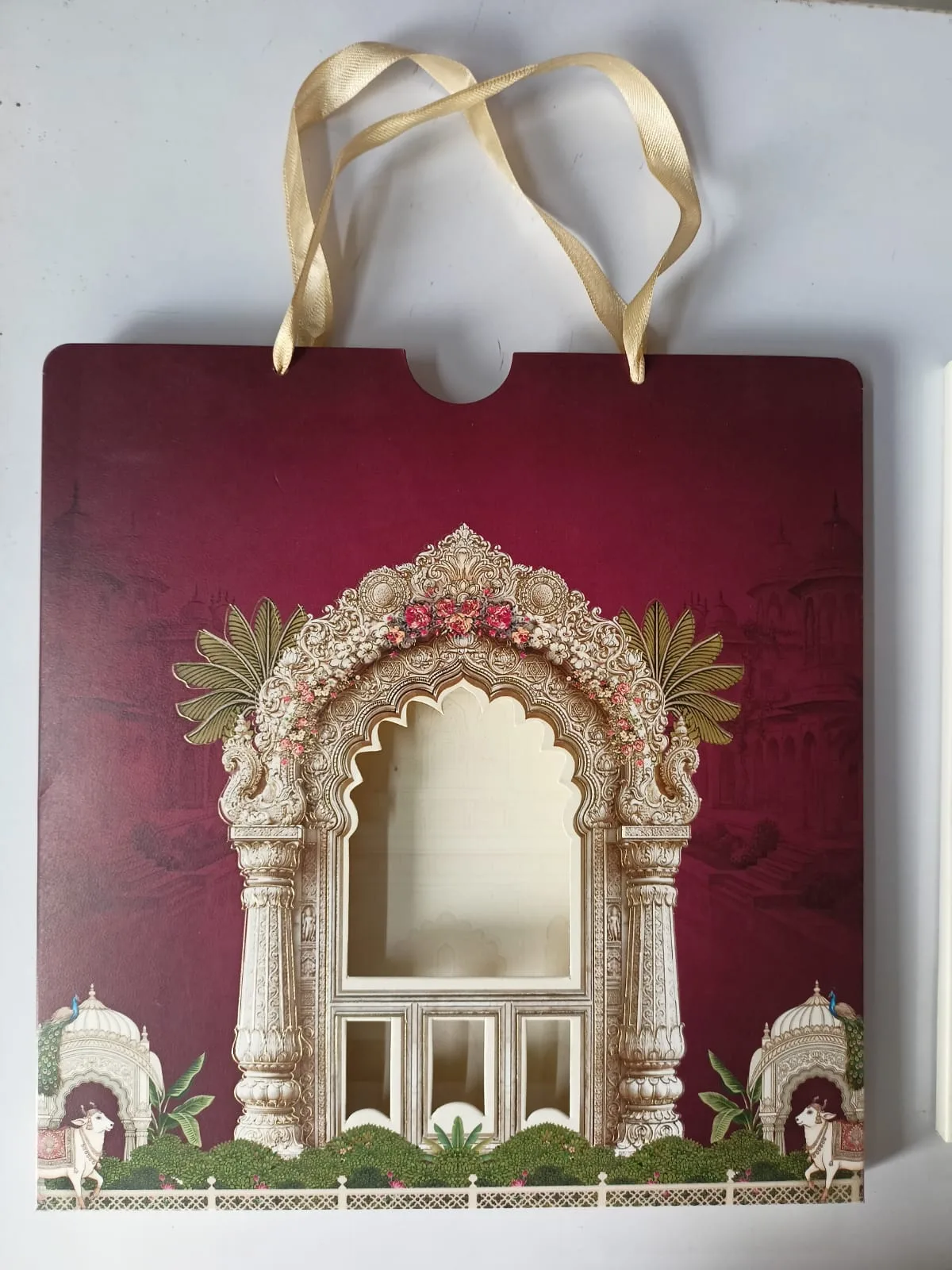 Wedding card: view 3