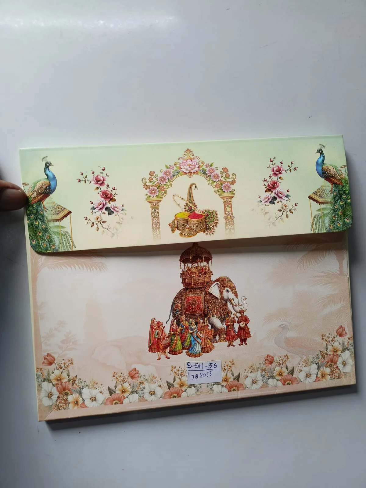Wedding card: view 3