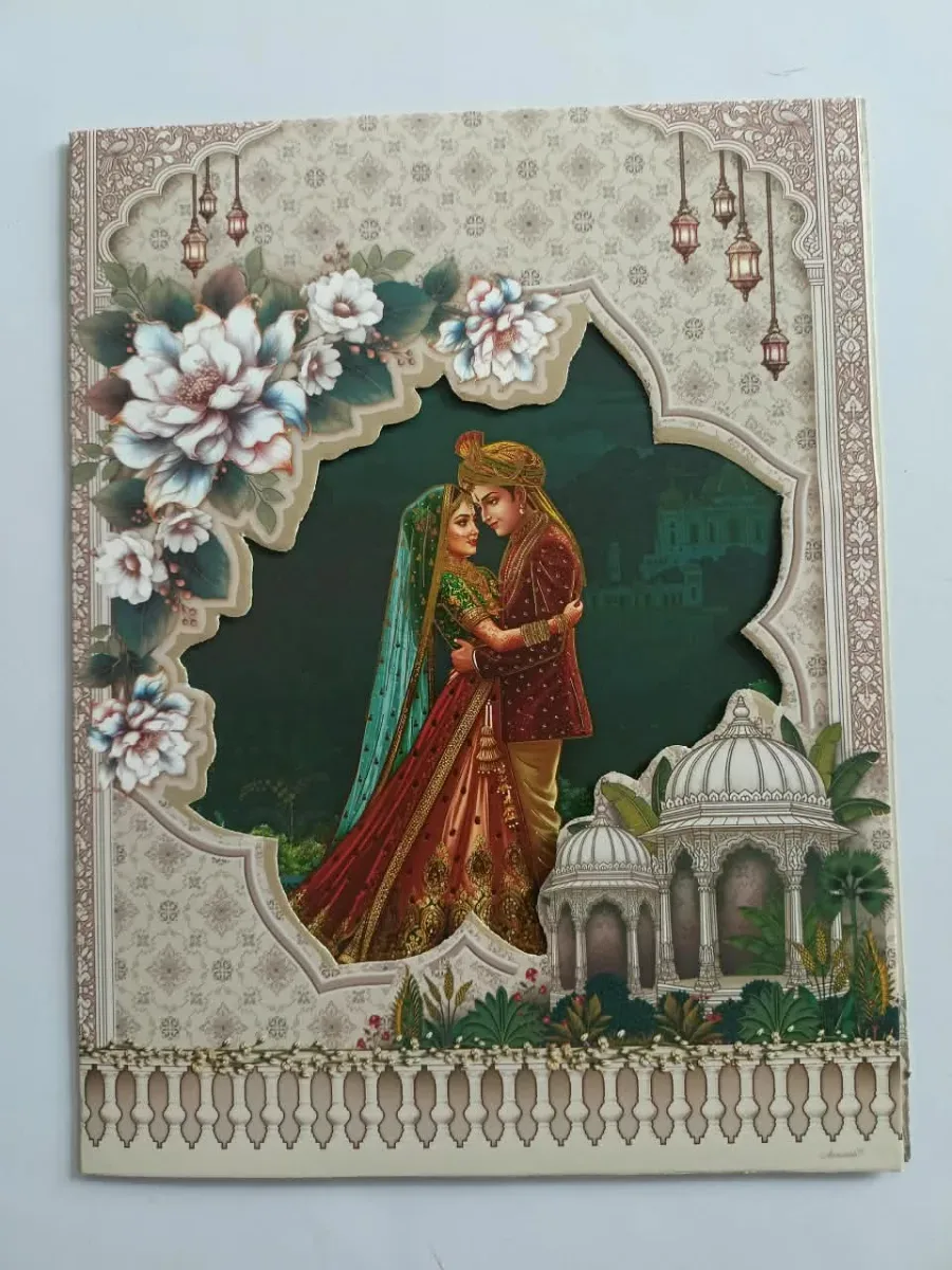 Wedding card: view 3