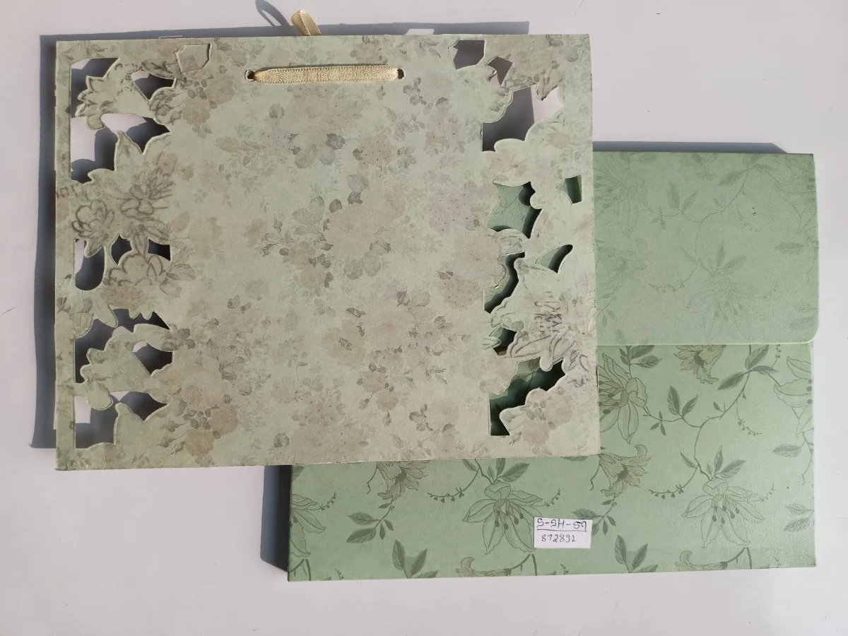 Wedding card: view 3