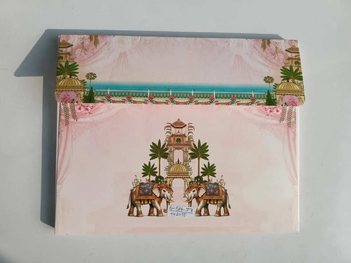 Wedding card: view 3