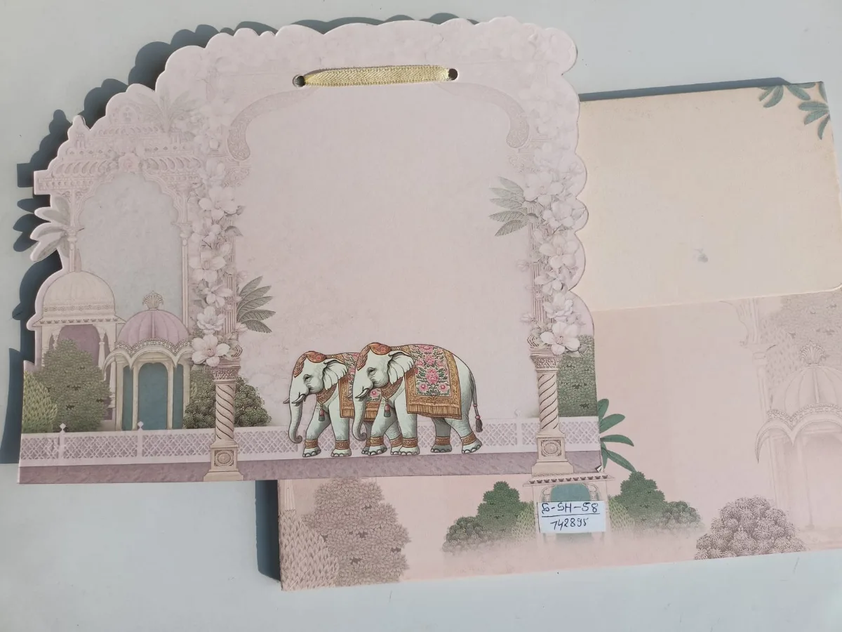 Wedding card: view 3
