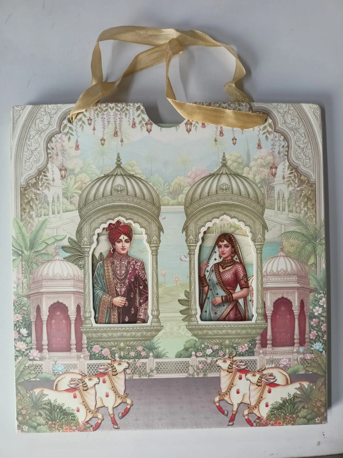 Wedding card: view 3