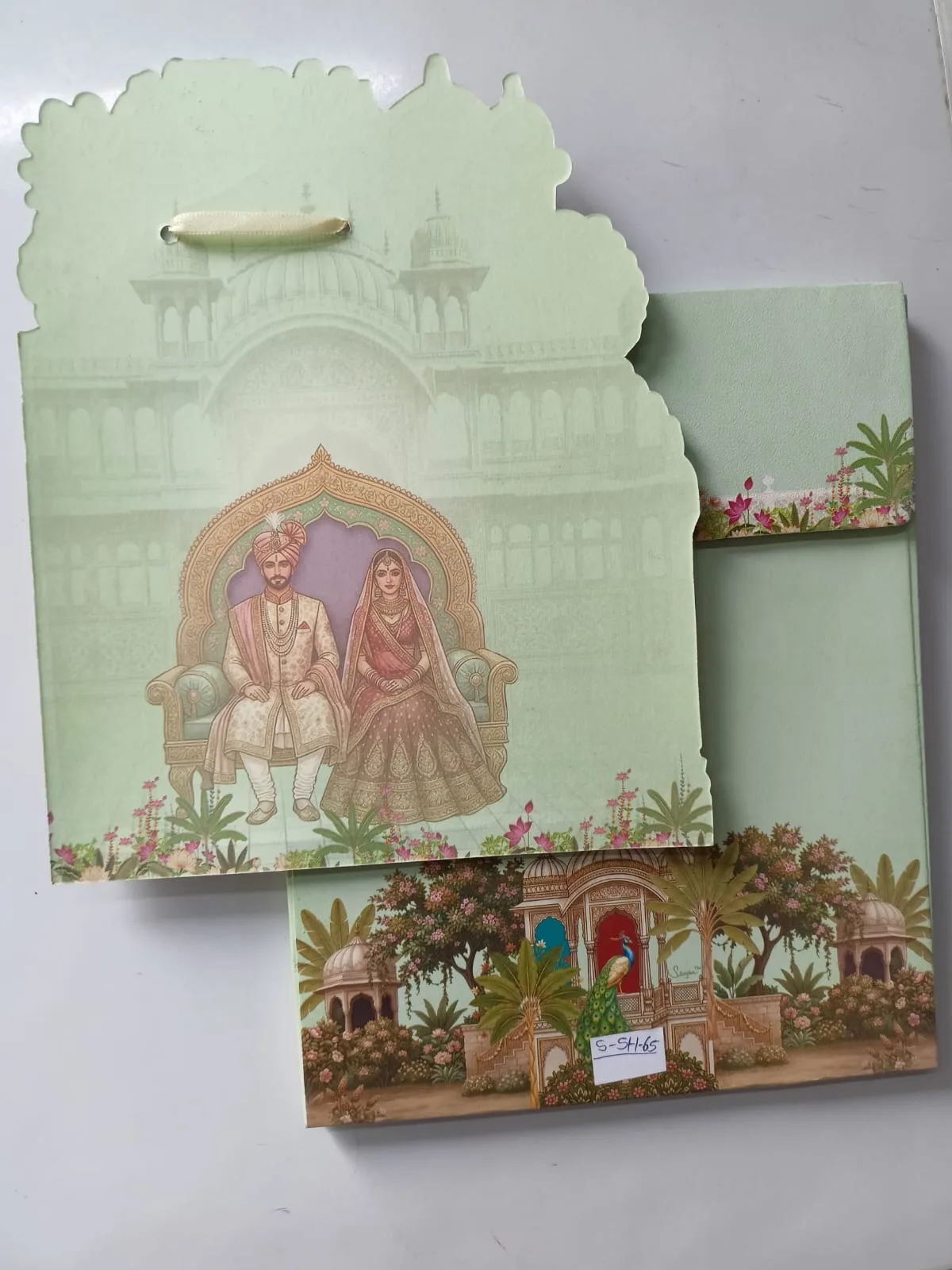 Wedding card: view 3