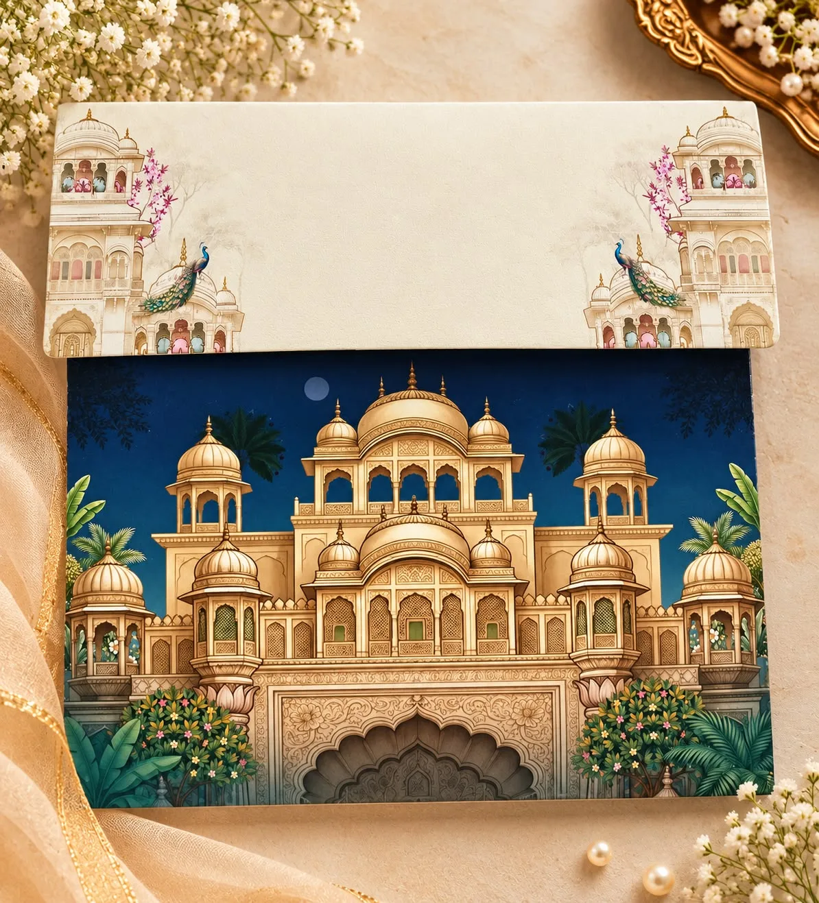 Wedding card: view 3