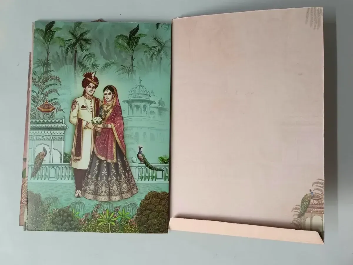 Wedding card: view 4