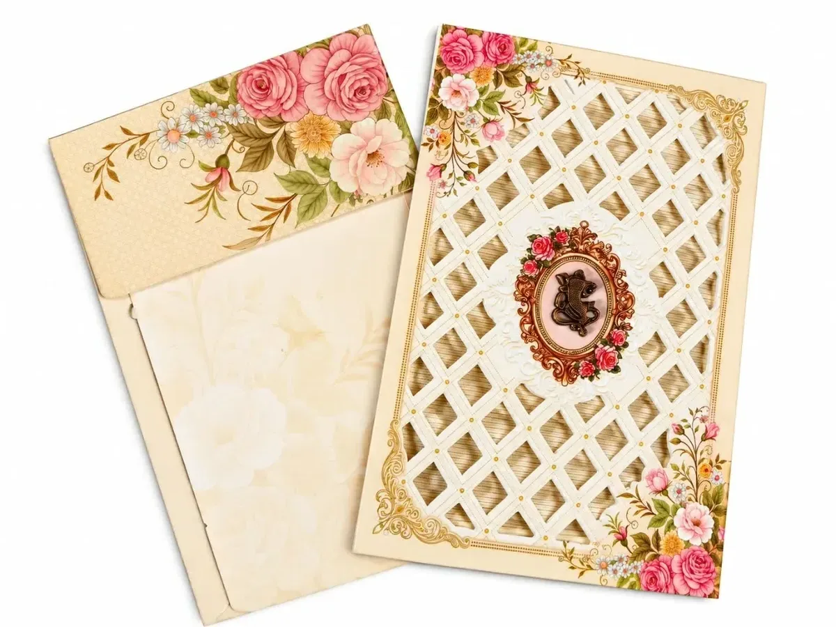 Wedding card: view 4