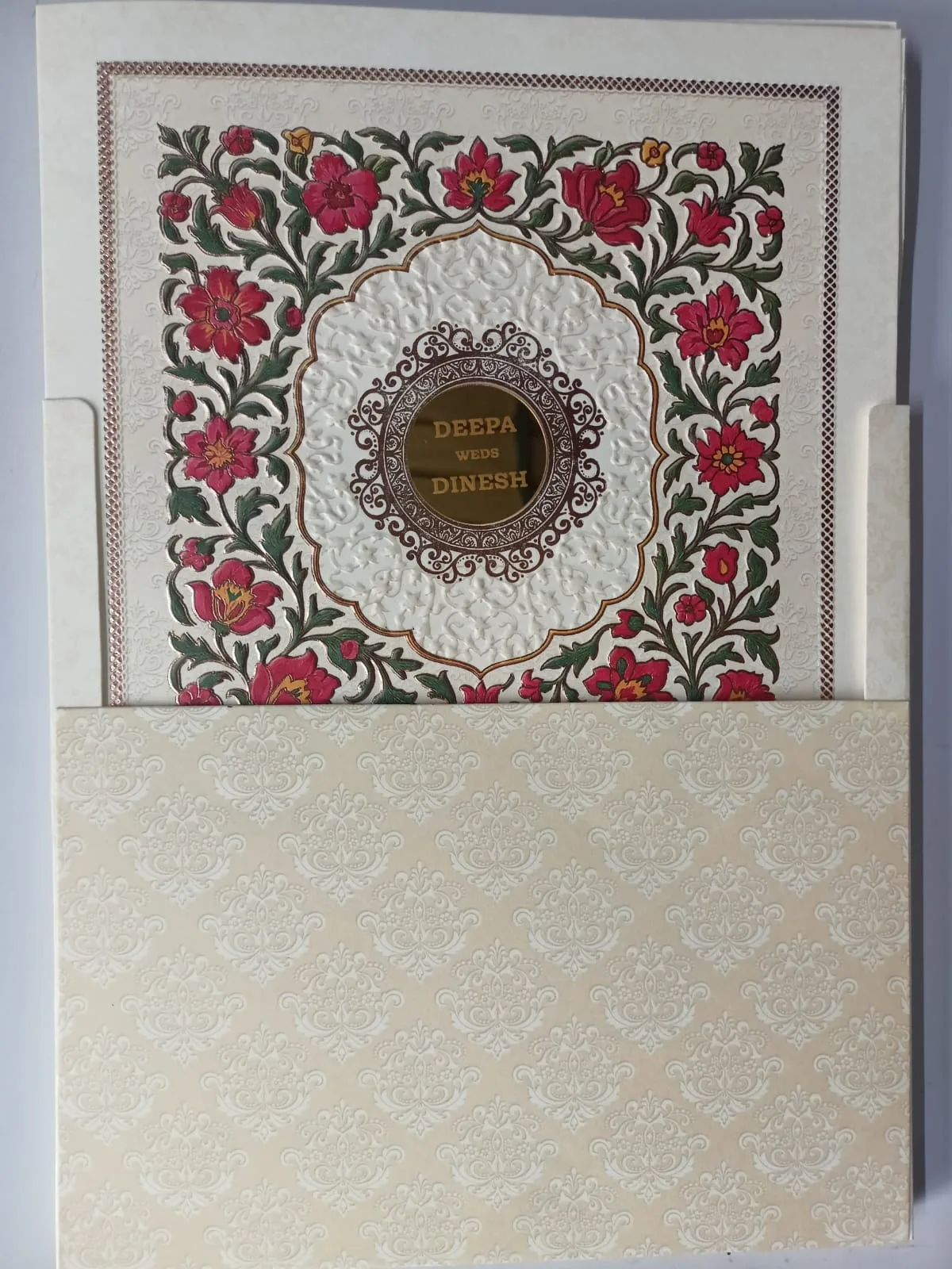 Wedding card: view 4