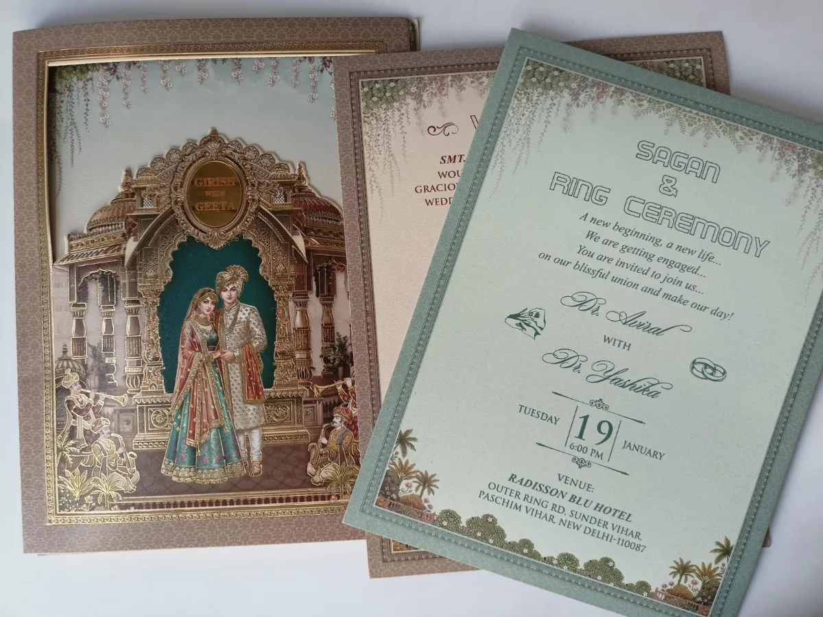 Wedding card: view 5
