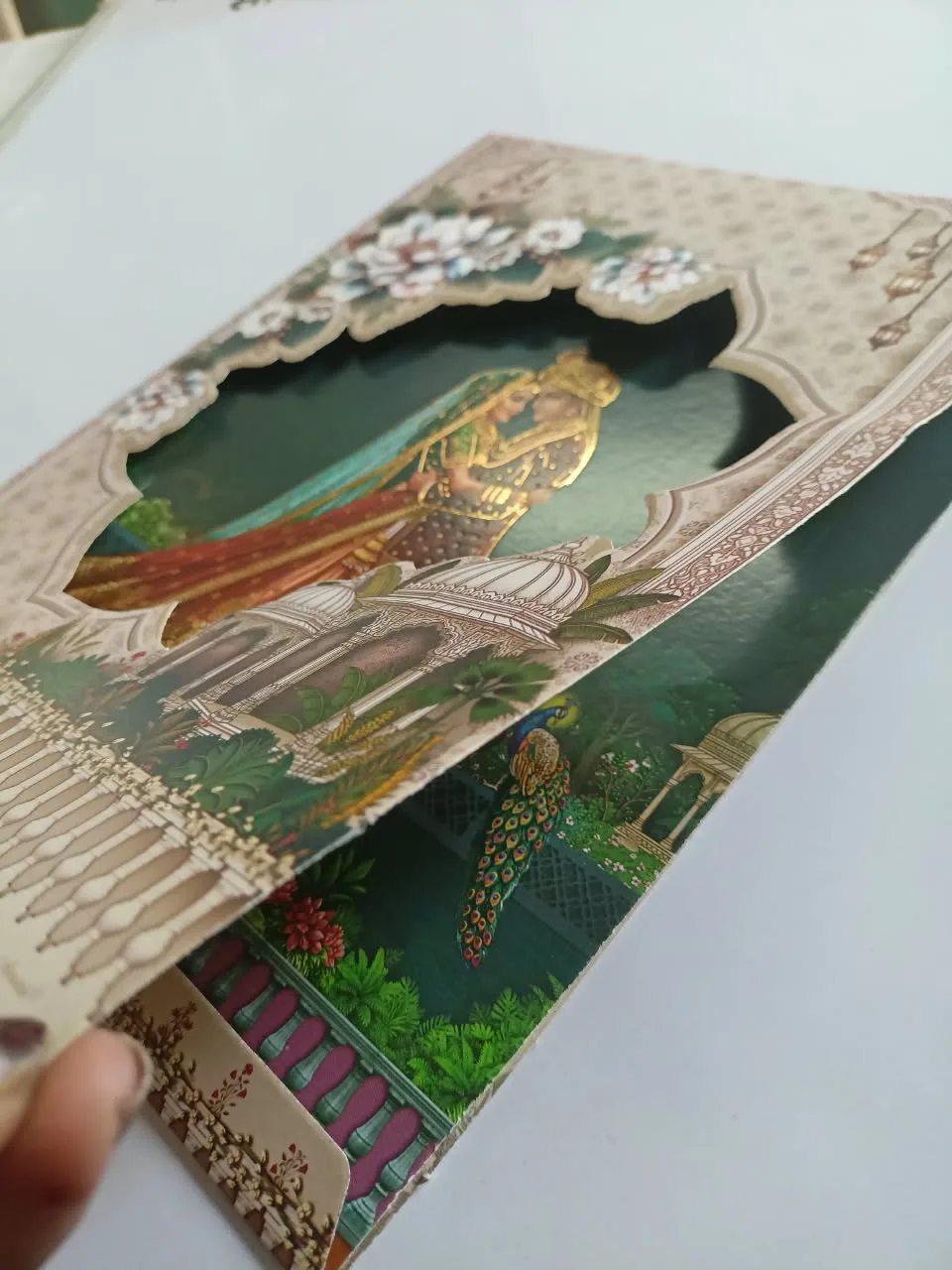 Wedding card: view 4