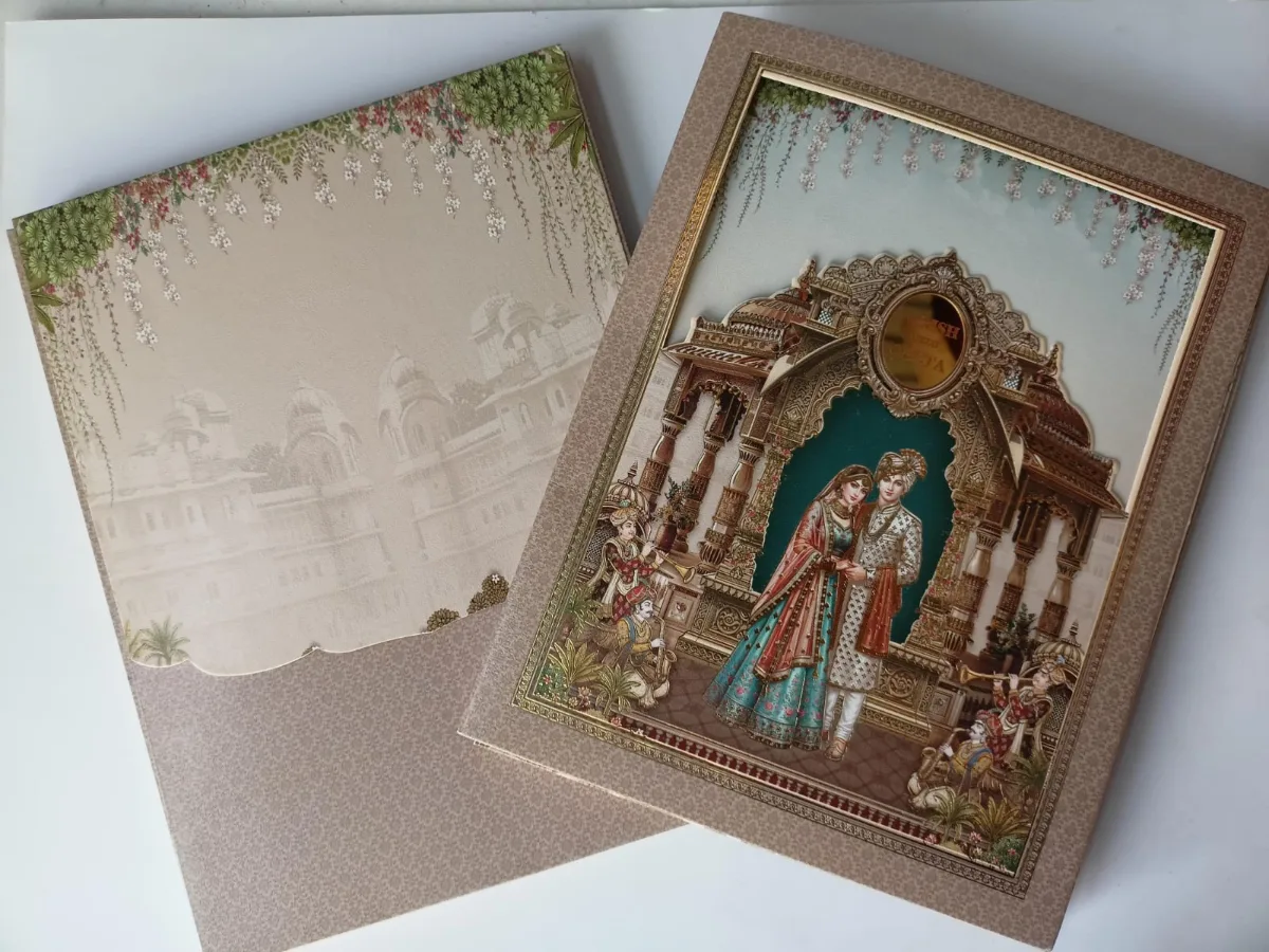 Wedding card: view 6
