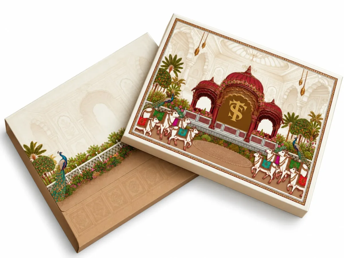 Wedding card: view 6