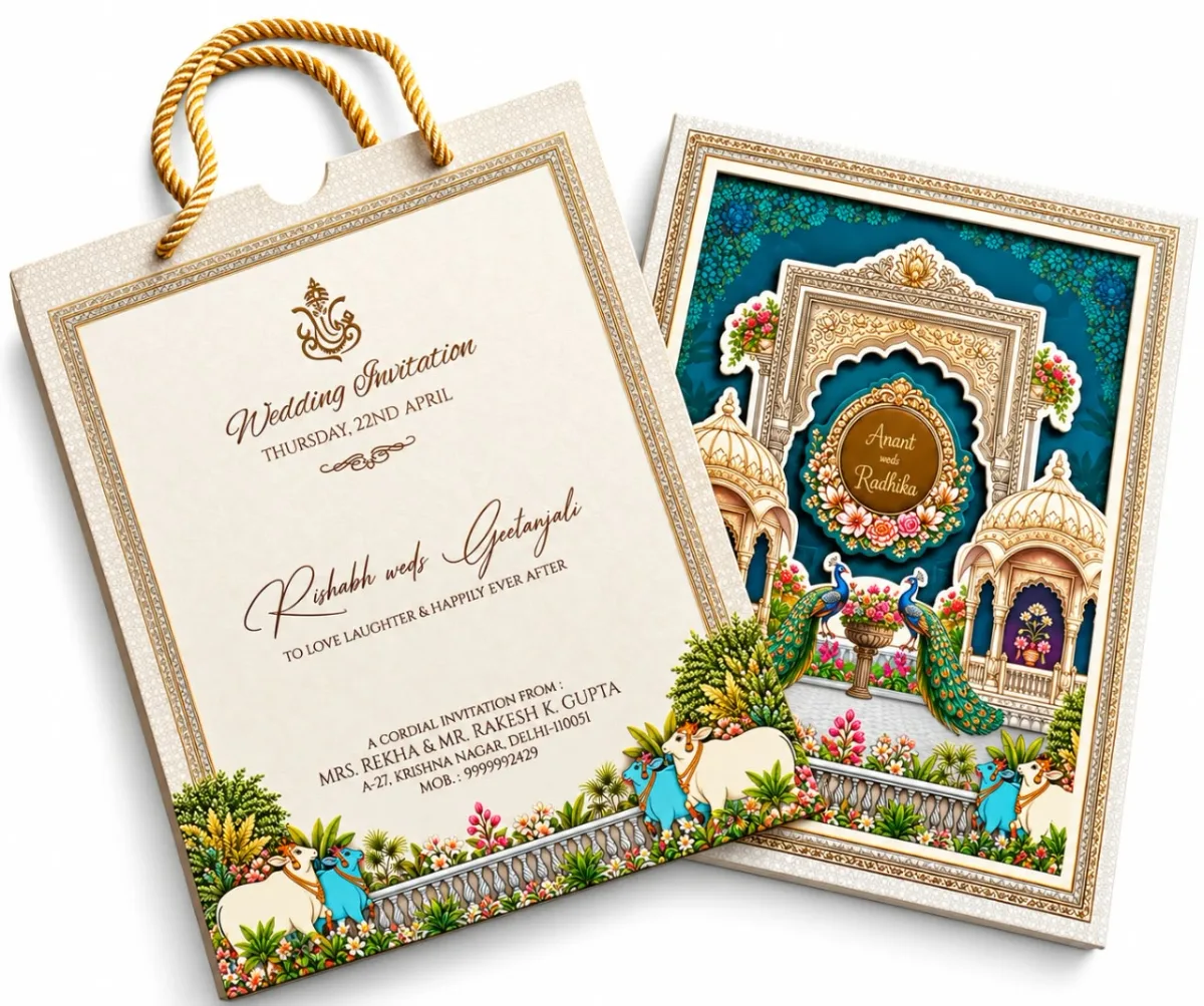 Wedding card: view 6